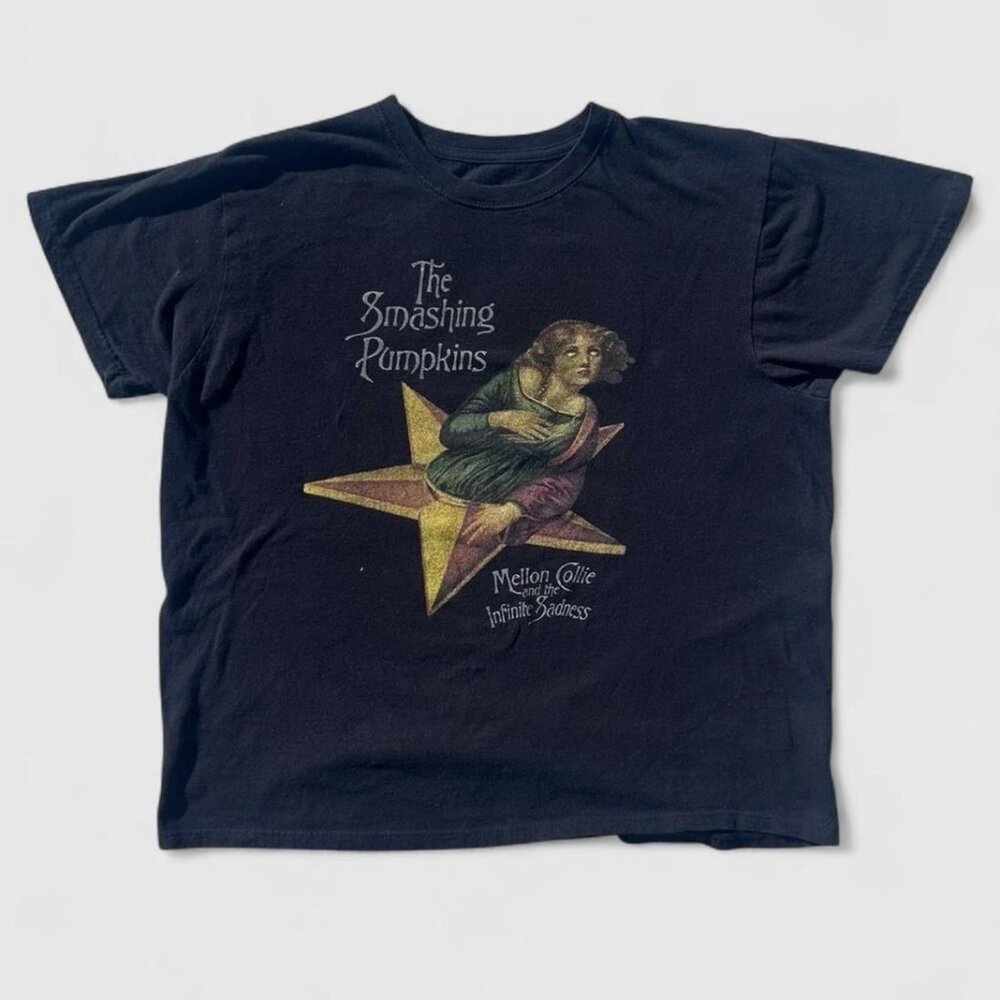 The Smashing Pumpkins Classic Band Album Cover Short Sleeve T-Shirt Size Medium